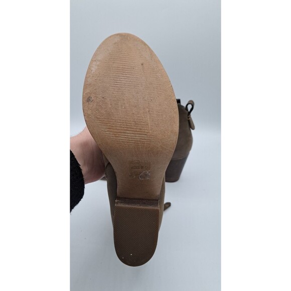 Blondo Nivada Waterproof Taupe Leather Ankle Boots Zipper Size Women's 6.5 - Picture 8 of 11